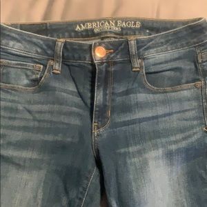 American Eagle super stretch skinny kick jeans